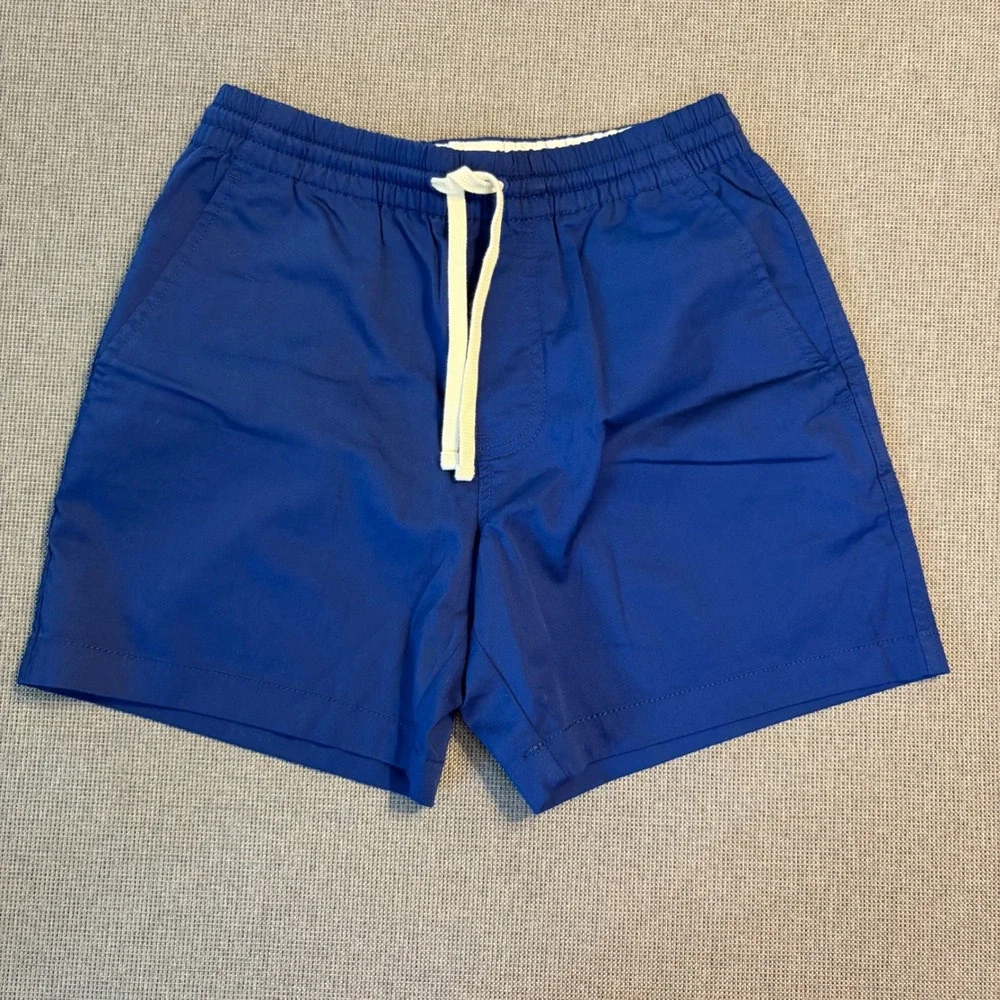 J.Crew Dock Shorts Stretch Cotton Casual Coastal Nautical Beach Resort Mens XS